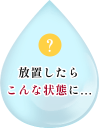 放置したらこんな状態に...
